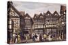 Little Moreton Hall, Cheshire-Joseph Nash-Stretched Canvas
