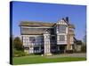 Little Moreton Hall, Congleton, Cheshire, England-Nigel Francis-Stretched Canvas