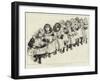 Little Mothers, a Study at an Infant School-Charles Paul Renouard-Framed Giclee Print