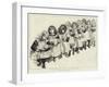 Little Mothers, a Study at an Infant School-Charles Paul Renouard-Framed Giclee Print