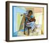 Little Musician II-Nathaniel Barnes-Framed Art Print