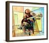 Little Musician-Nathaniel Barnes-Framed Art Print