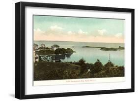 Little Narragansett Bay, Watch Hill, Rhode Island-null-Framed Art Print