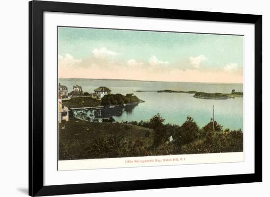 Little Narragansett Bay, Watch Hill, Rhode Island-null-Framed Premium Giclee Print