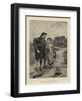 Little Nell and Her Grandfather-Frederick Morgan-Framed Giclee Print