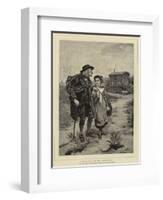 Little Nell and Her Grandfather-Frederick Morgan-Framed Giclee Print