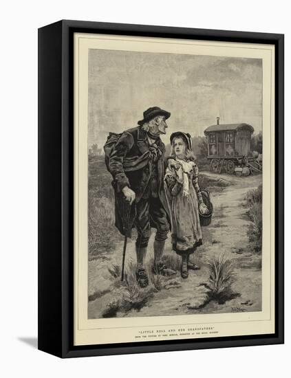 Little Nell and Her Grandfather-Frederick Morgan-Framed Stretched Canvas