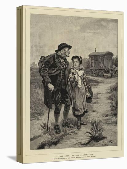 Little Nell and Her Grandfather-Frederick Morgan-Stretched Canvas