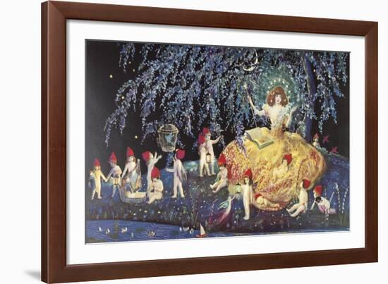 Little Night Caps-Marygold-Framed Giclee Print