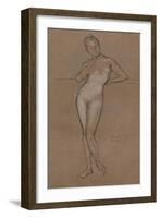 Little Nude, C1888-James Abbott McNeill Whistler-Framed Giclee Print