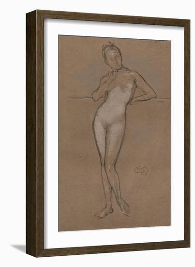 Little Nude, C1888-James Abbott McNeill Whistler-Framed Giclee Print