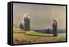 Little Nuns by the Sea (Monachine in Riva Al Mare)-Vincenzo Cabianca-Framed Stretched Canvas