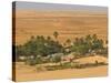 Little Oasis Between Sand Dunes at Sunset, Near Chinguetti, Mauritania, Africa-Michael Runkel-Stretched Canvas