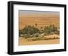 Little Oasis Between Sand Dunes at Sunset, Near Chinguetti, Mauritania, Africa-Michael Runkel-Framed Photographic Print