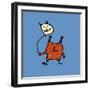 Little Orange Monsters-Carla Martell-Framed Giclee Print