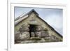 Little Owl (Athene Noctua) Roosting in Stone Field Barn, Peak District National Park, Derbyshire Uk-Alex Hyde-Framed Photographic Print