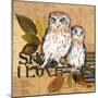 Little Owls II-Patricia Pinto-Mounted Art Print