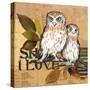 Little Owls II-Patricia Pinto-Stretched Canvas