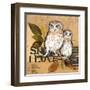 Little Owls II-Patricia Pinto-Framed Art Print