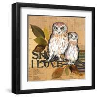 Little Owls II-Patricia Pinto-Framed Art Print