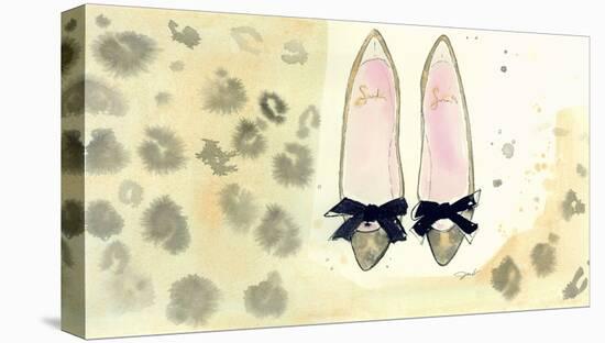 Little Parisian Bows-Jessica Durrant-Stretched Canvas