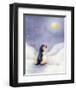 Little Penguin-Makiko-Framed Art Print