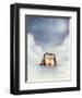 Little Penguins-Makiko-Framed Art Print