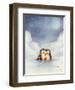Little Penguins-Makiko-Framed Art Print