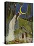 Little Peter's Trip to the Moon-Hans Baluschek-Stretched Canvas