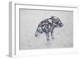 Little Pig, 2015-Lou Gibbs-Framed Giclee Print