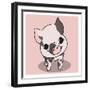 Little Pig-Enrique Rodriguez Jr.-Framed Art Print