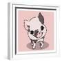 Little Pig-Enrique Rodriguez Jr.-Framed Art Print