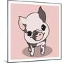 Little Pig-Enrique Rodriguez Jr.-Mounted Art Print