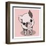 Little Pig-Enrique Rodriguez Jr.-Framed Art Print
