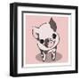 Little Pig-Enrique Rodriguez Jr.-Framed Art Print