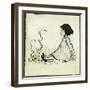 Little Polly Flinders-Arthur Rackham-Framed Giclee Print