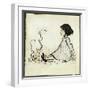 Little Polly Flinders-Arthur Rackham-Framed Giclee Print