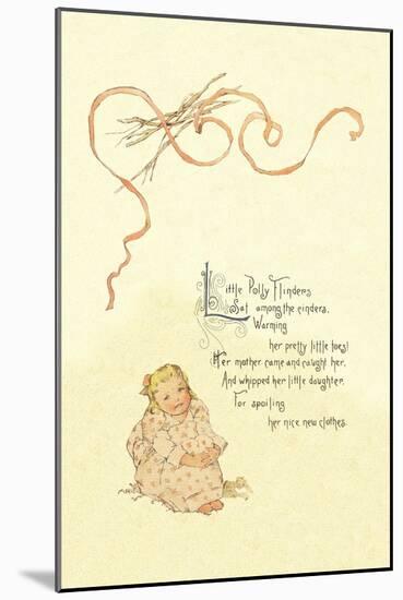 Little Polly Flinders-Maud Humphrey-Mounted Art Print