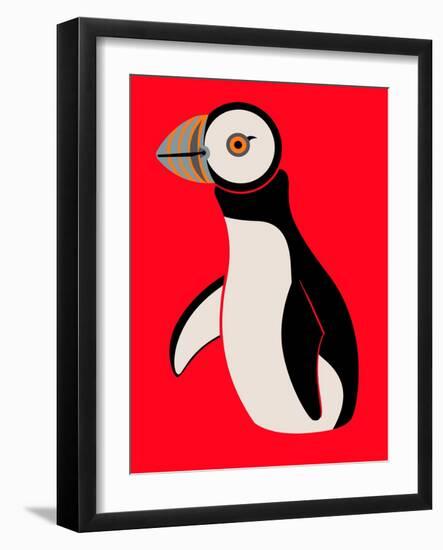Little Puffin-null-Framed Giclee Print
