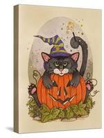 Little Pumpkin-Linda Ravenscroft-Stretched Canvas