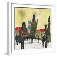 Little Quater, Bridge Tower, Prague-Susan Brown-Framed Giclee Print