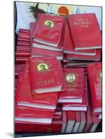 Little Red Books for Sale at the Great Flea Market, Pan Jia Yuan, Beijing, China-Adam Tall-Mounted Photographic Print