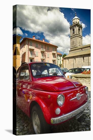 Little Red Cinquecento-George Oze-Stretched Canvas