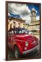 Little Red Cinquecento-George Oze-Framed Photographic Print