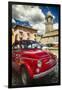 Little Red Cinquecento-George Oze-Framed Photographic Print