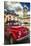 Little Red Cinquecento-George Oze-Stretched Canvas