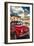 Little Red Cinquecento-George Oze-Framed Photographic Print