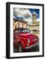 Little Red Cinquecento-George Oze-Framed Photographic Print