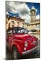 Little Red Cinquecento-George Oze-Mounted Photographic Print