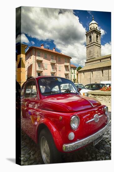Little Red Cinquecento-George Oze-Stretched Canvas